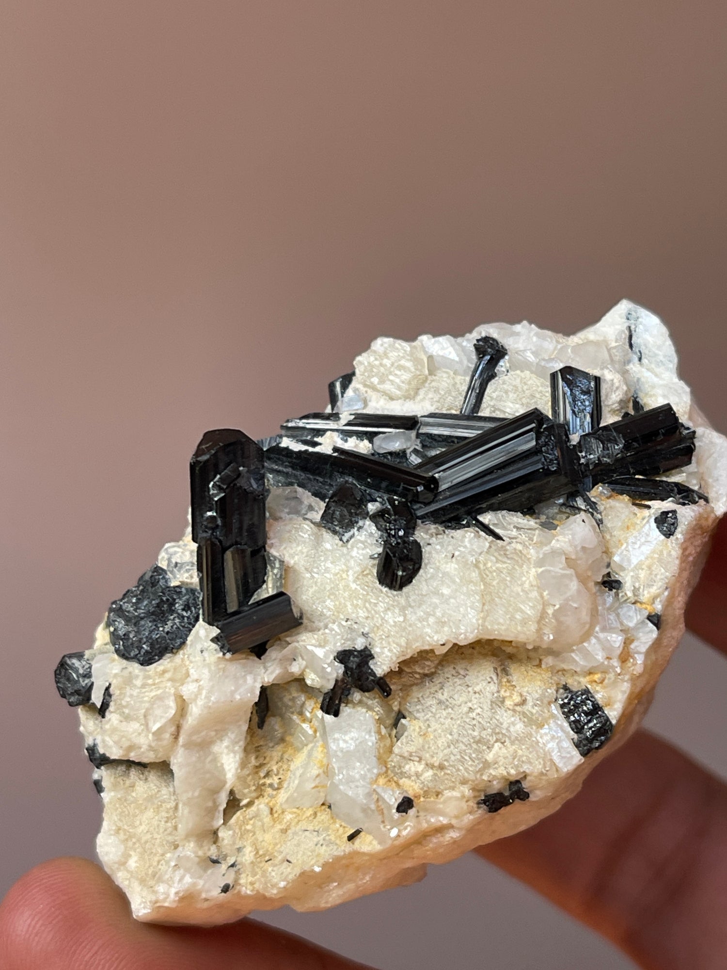 70 gram black tourmaline crystal