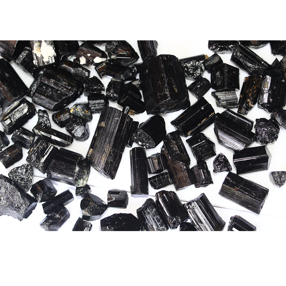 Black Tourmaline Rough Stone for Sale