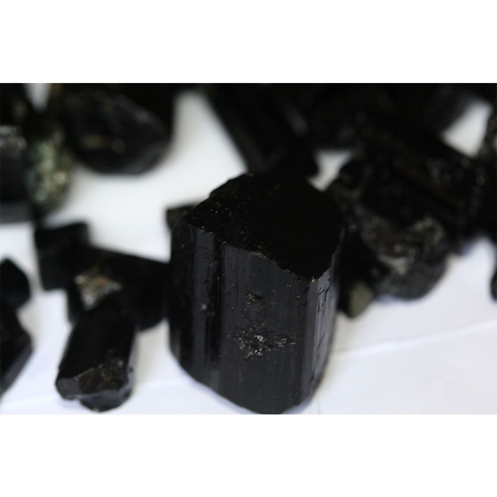 Rough Black Tourmaline Stone