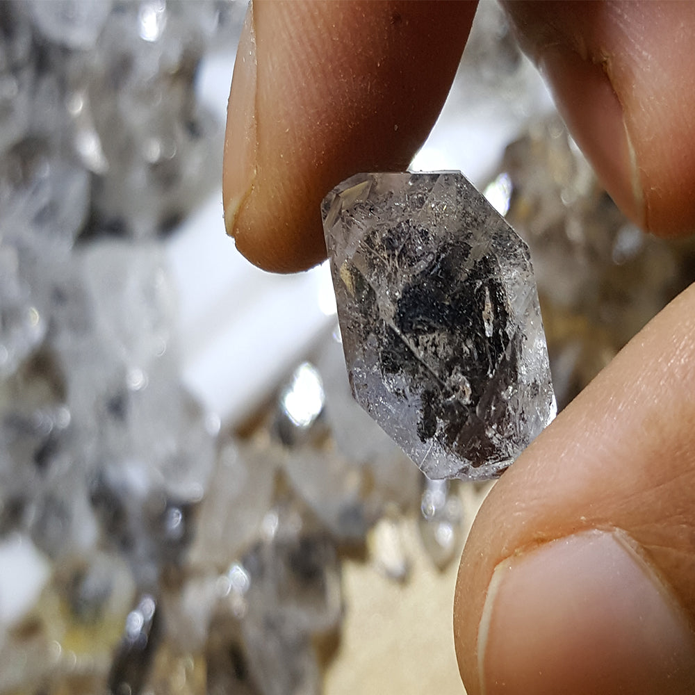 500 Grams Carbon Included Herkimer Diamond Quartz