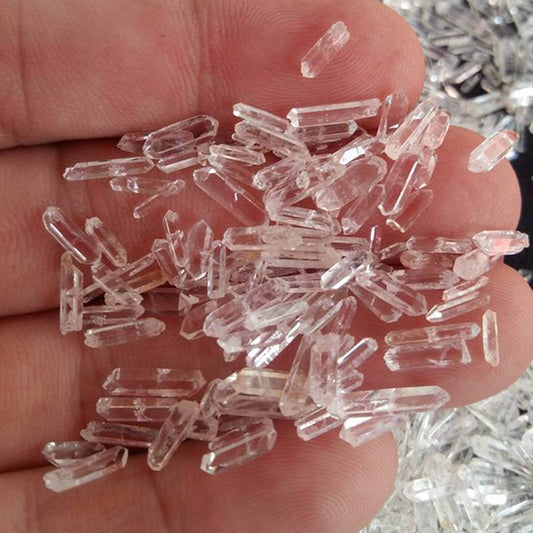 Double Terminated Quartz Points