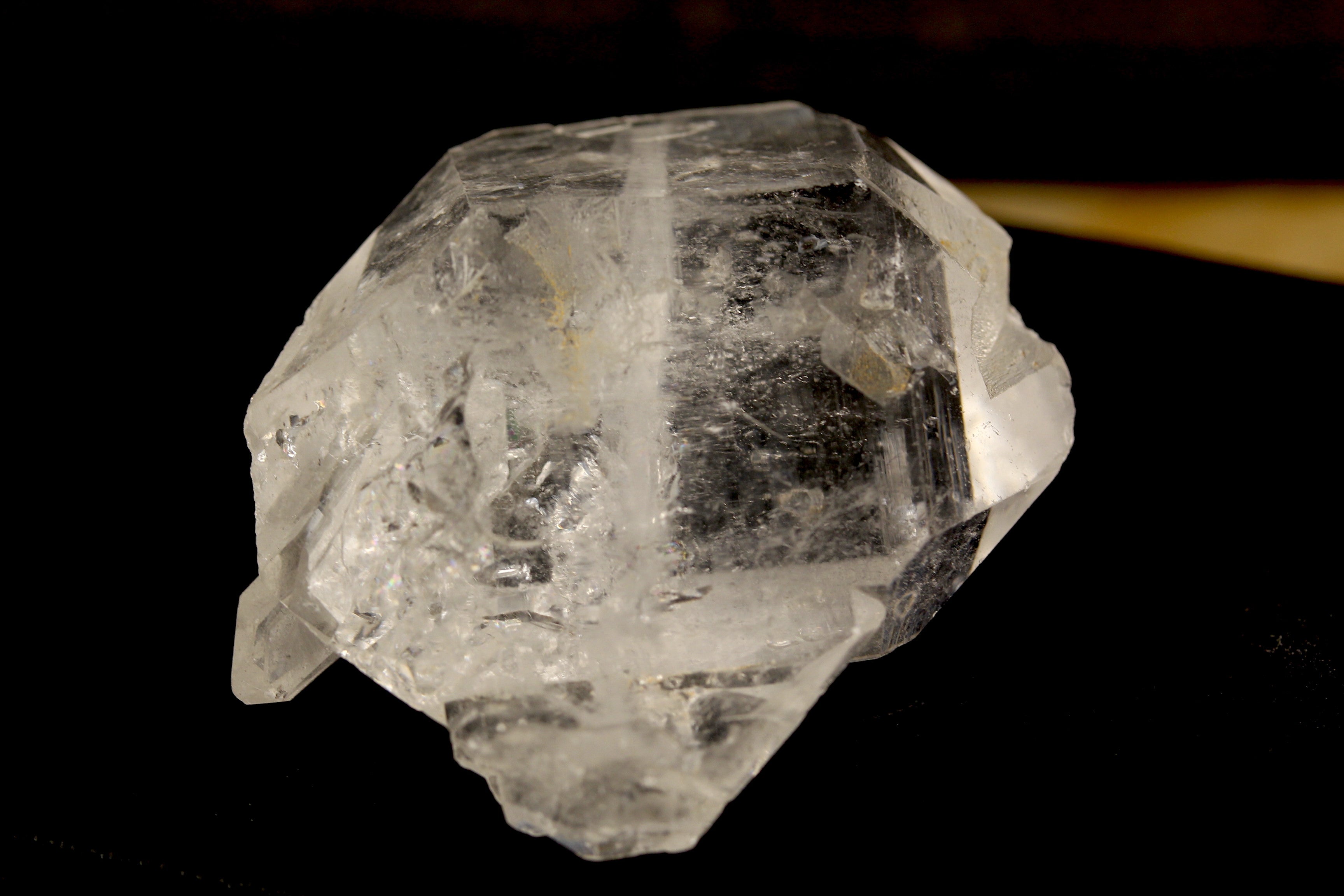 Faden Quartz from Pakistan top (Rainbows)