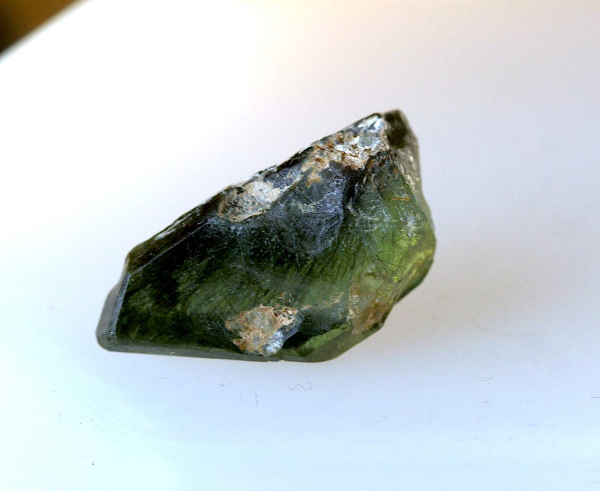 Rough Peridot Crystal for faceting