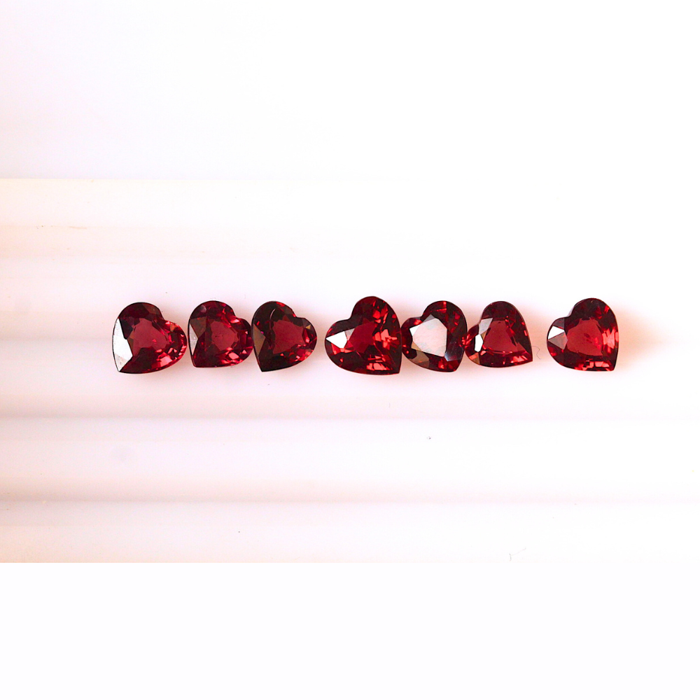 Rhodolite Garnet Loose Stones -Purplish Red