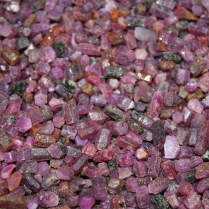 Raw Rubies Crystals for Wholesale Deals