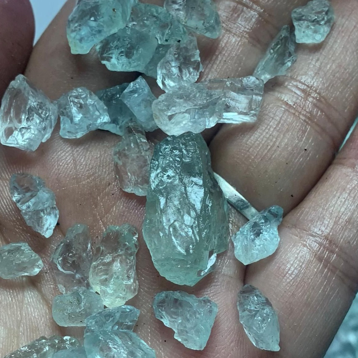 Raw Aquamarine Stone price