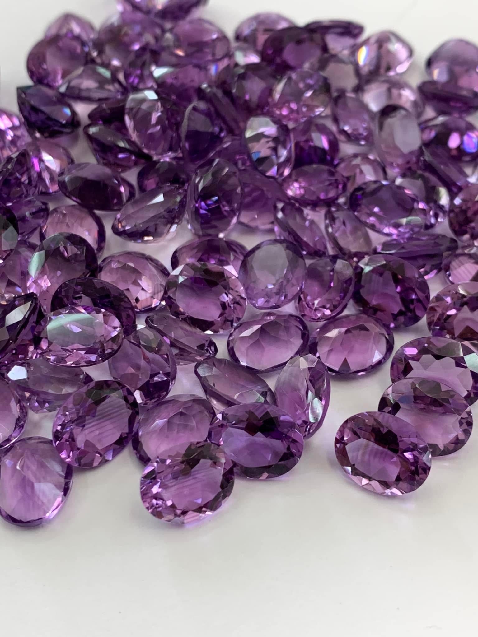 Buy Natural Loose Amethysts for Jewelry designing