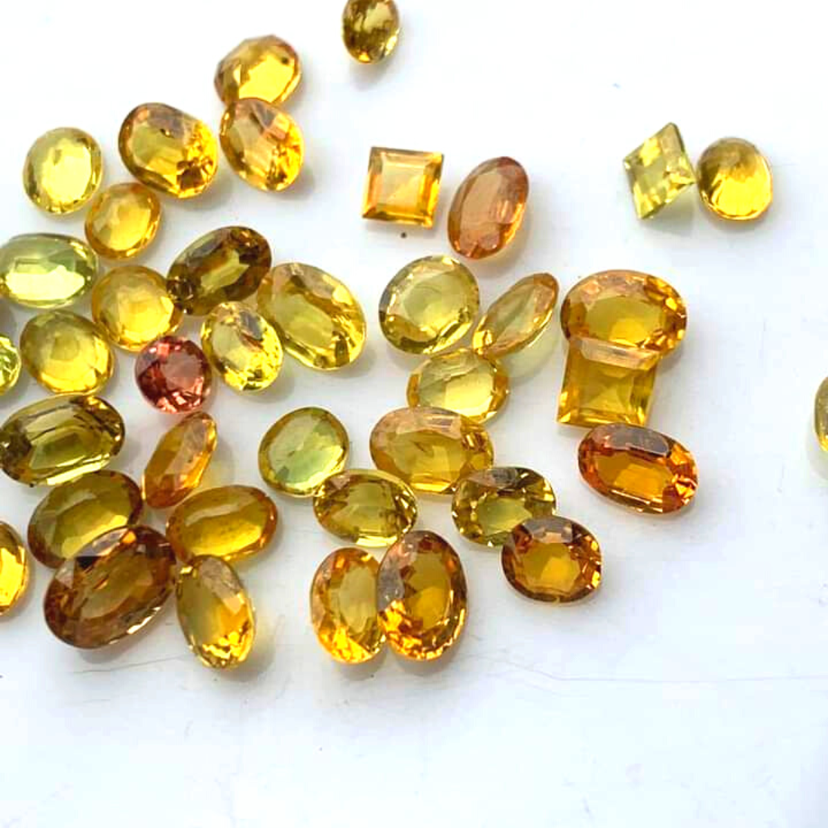 24.65 carats Yellow Sapphires | Loose Gemstones