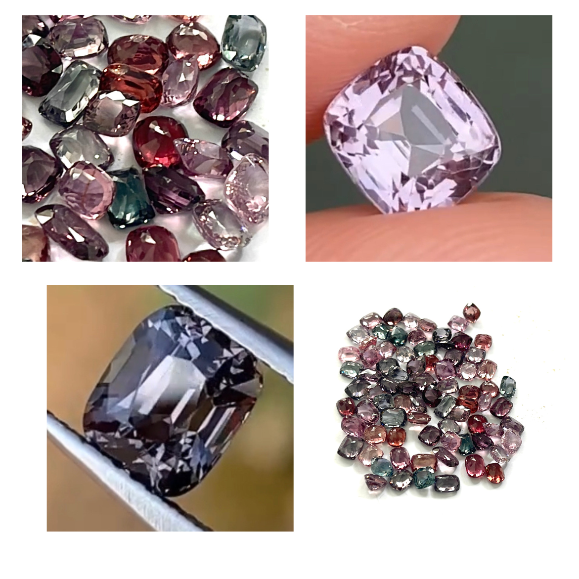 Spinel Se Bulk Deal on Natural Spinels Stones Fifty Carats | Mogok Spinels ...