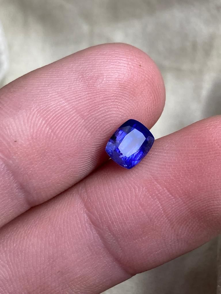 1.68 Natural Blue Kashmir Sapphire