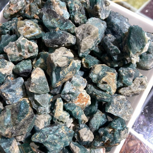 3KG Raw Grandidierite Stones - Extremely Rare Grandidierite - Folkmarketgems