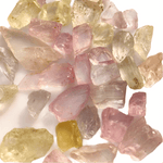 60Grams Spodumene Kunzite for Faceting - Folkmarketgems