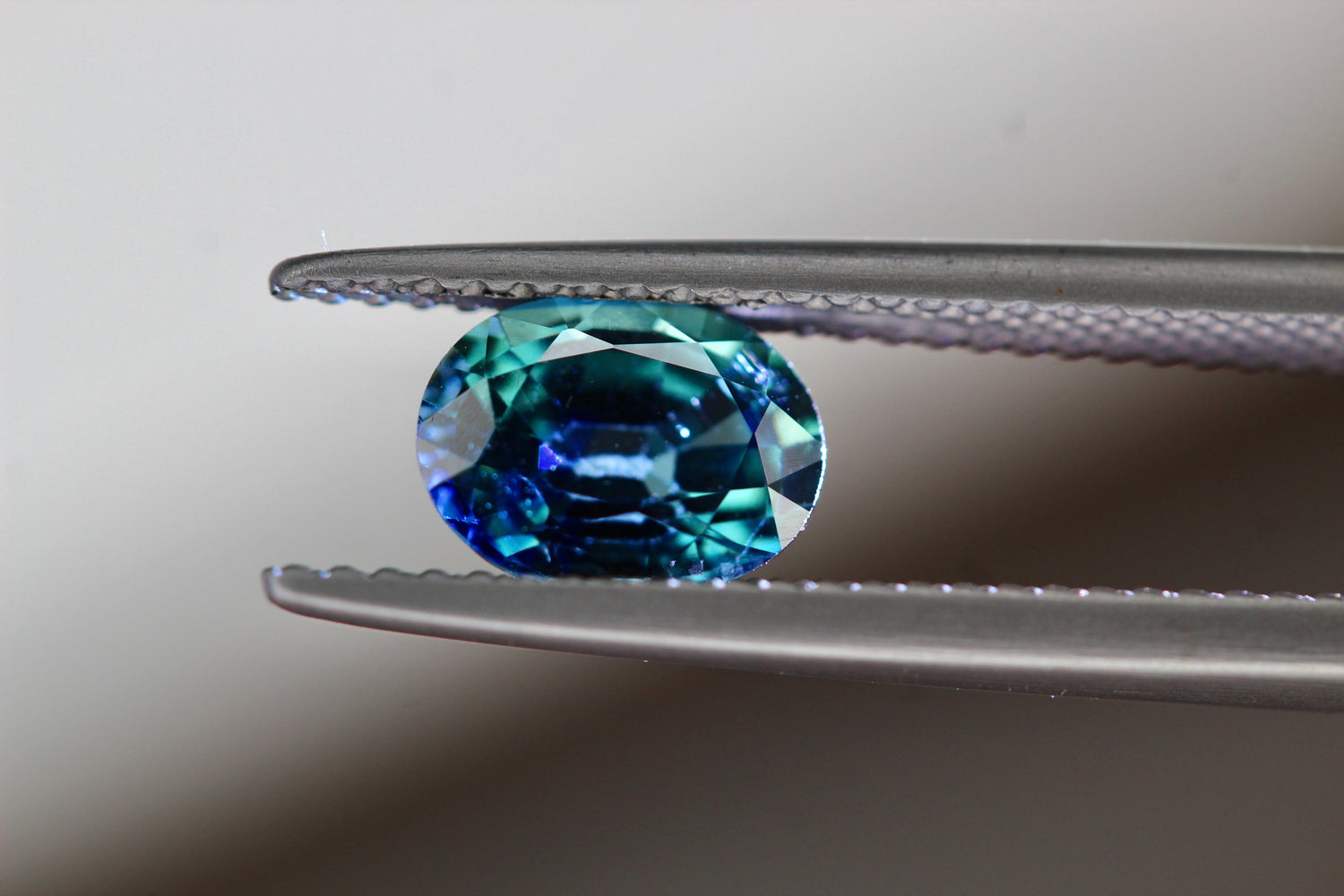 1.56ct Greenish Blue Ceylon Sapphire - Green Sapphire