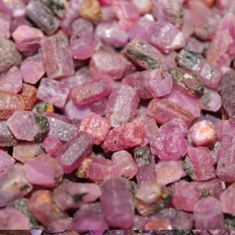 Buy Raw Rubies Hexagonal Crystals for Wirewrapping