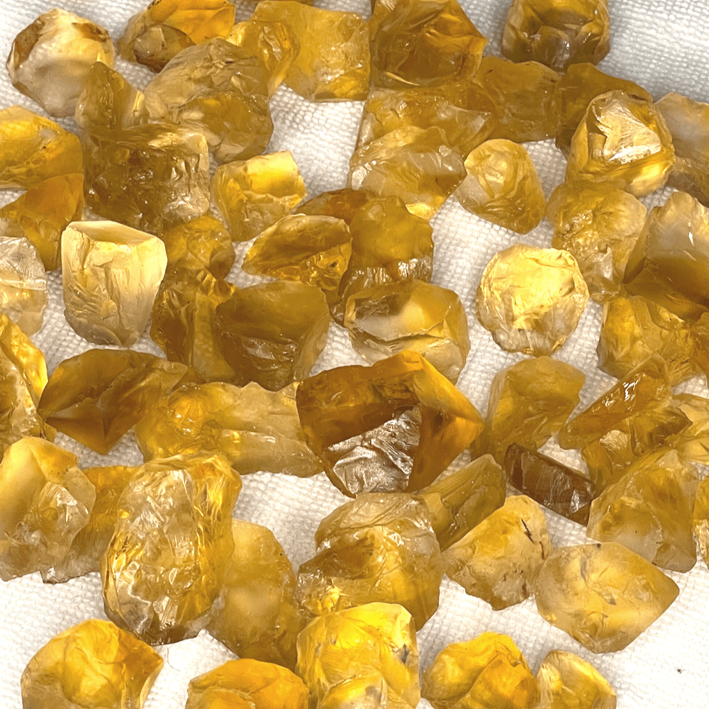 Citrine Quartz for faceting