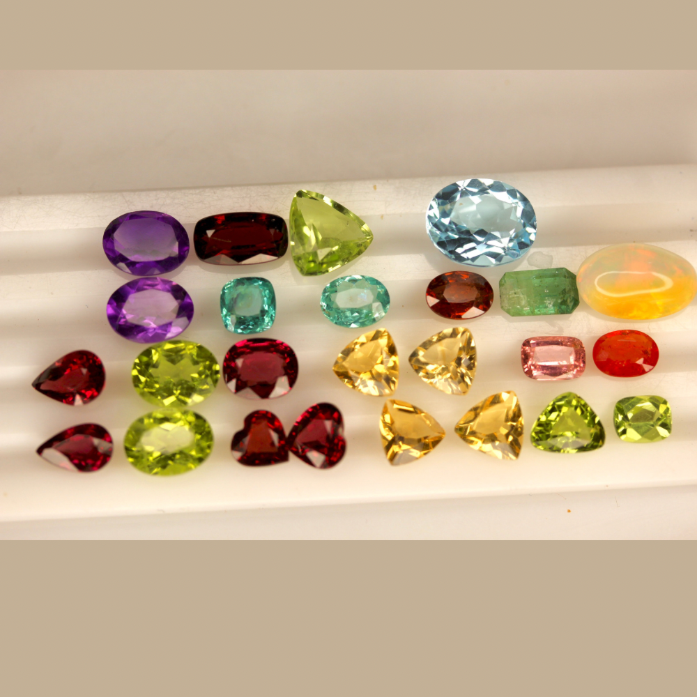 Buy Mixed gemstones loose Stones