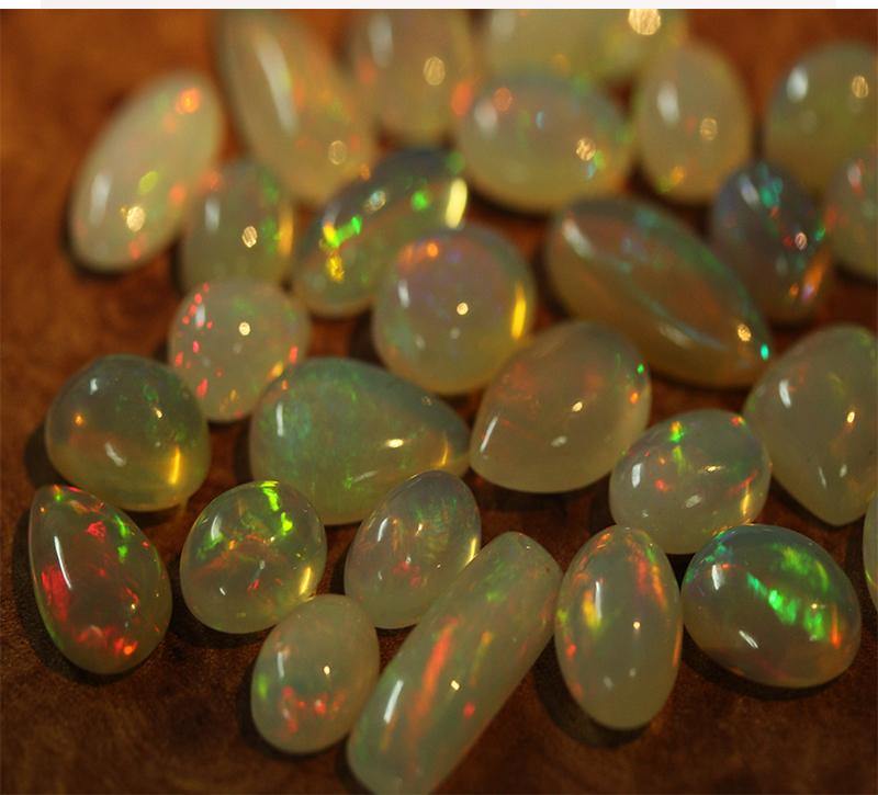 15.20 Carat Natural store Loose Gemstone Ethiopian Full Fire Opal Cabochon Oval Shape Opal Jewellery Stone