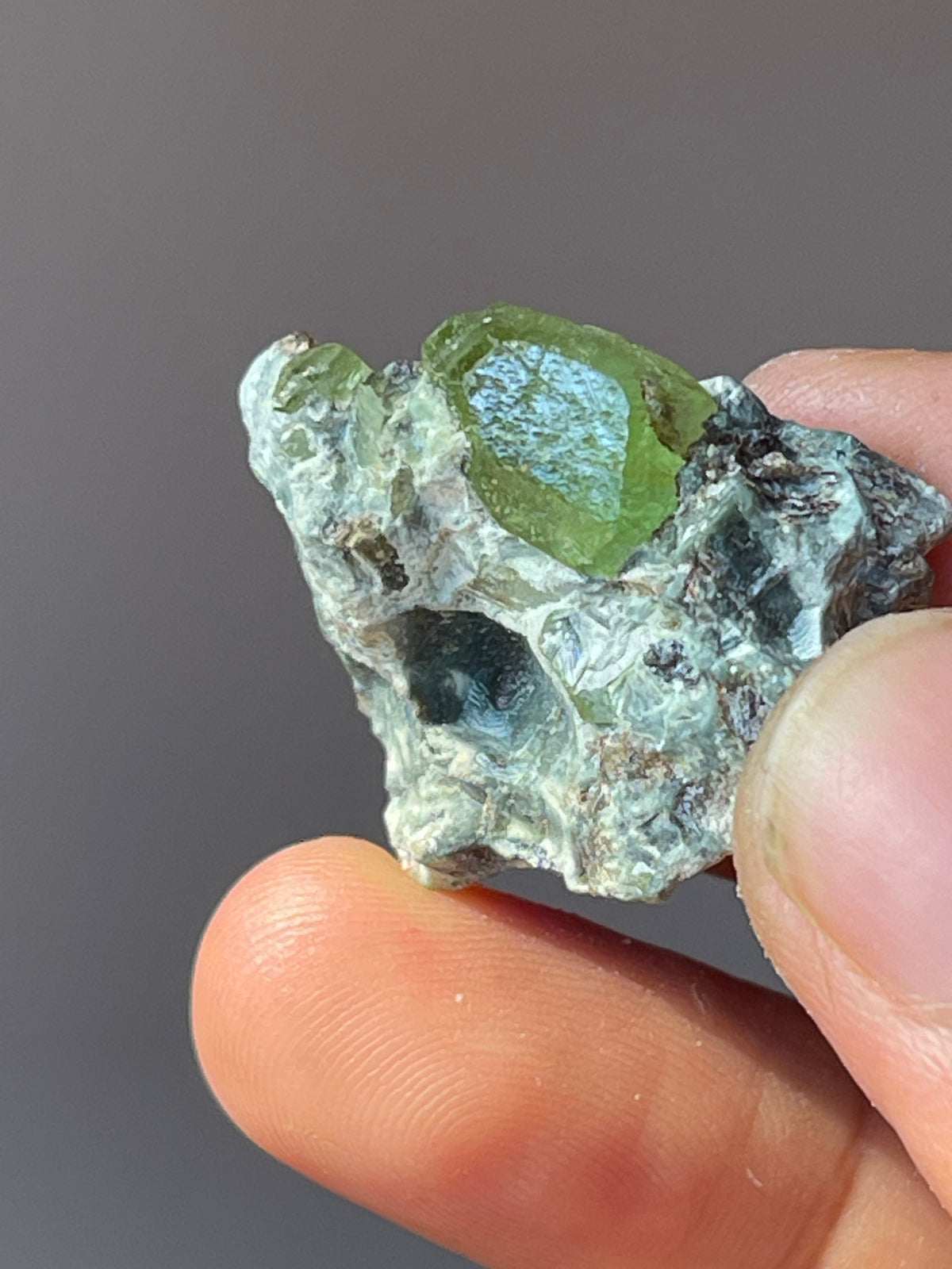 Peridot Crystal  specimen