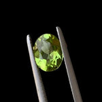 Loose Peridot gemstones