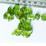 Rough Peridot Stones for Faceting