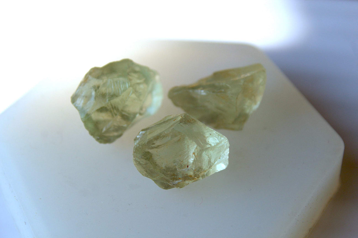 Buy Raw Green Amethyst Gems