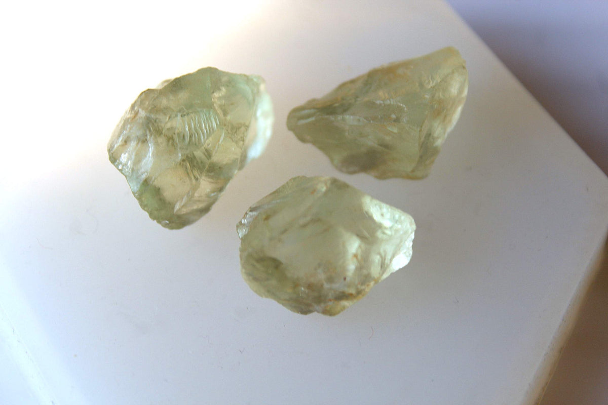 Raw Green Amethyst for sale