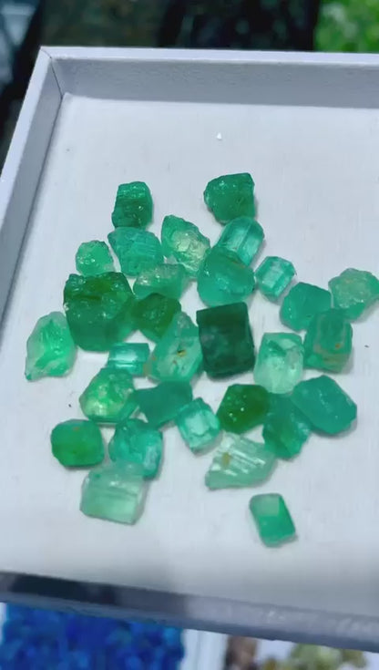 90 Carats Natural Emeralds from Panjsher Afghanistan