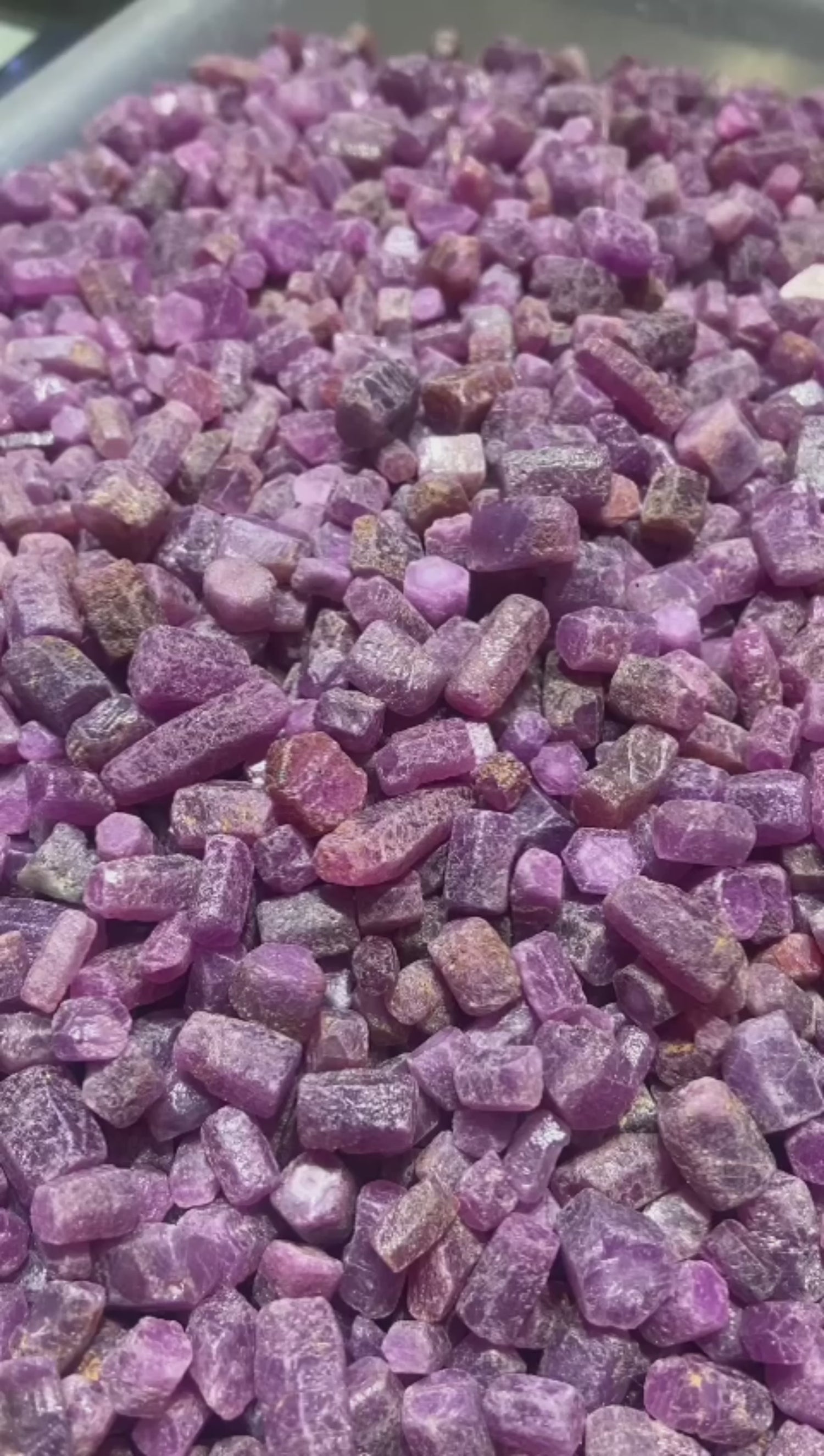 15 kg Raw Rubies Stones | Rough ruby Hexagonal Crystals