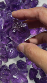 One kg Natural Raw Amethyst Stones for Faceting | Amethyst Uncut Stone
