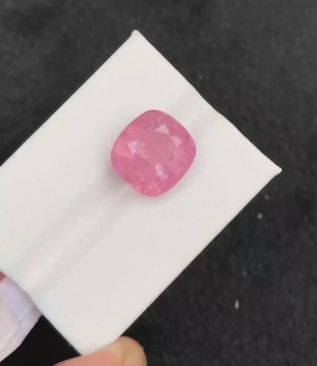 9.9 Carats Rare Pink Topaz From Katlang | Imperial Topaz