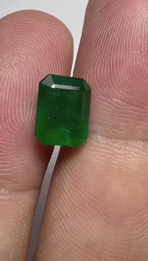 9.5 carats Panjshir Zambian Emeralds Loose Stones | May Birthstone Deal