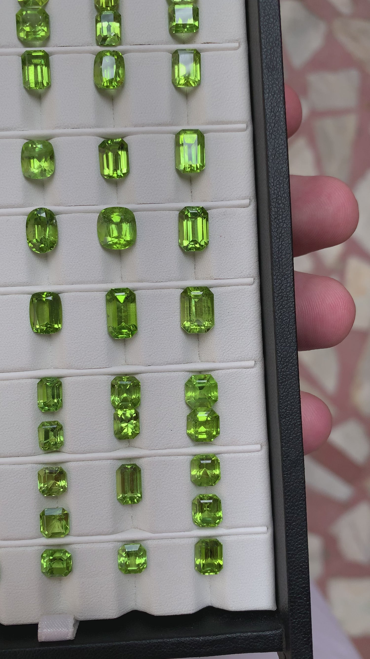 Buy Faceted olivine peridot for sale