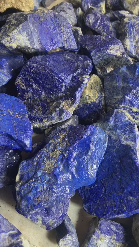 Natural Raw Bulk Lapis Lazuli for Lapidary