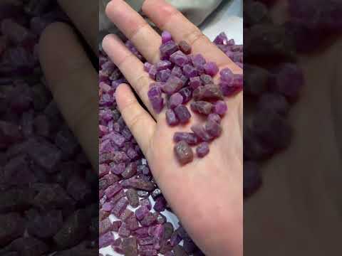 1 Kilo Grams Natural Rubies Rough Crystals