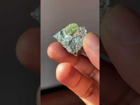 8 gram Peridot Crystal from Mansehra Pakistan