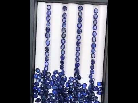 100 carat Amazing jewellery size Sapphire faceted
