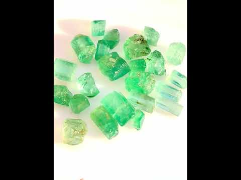 Uncut Facet Rough Emerald Stones | Panjshir Emeralds Raw Stones