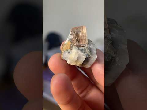 Rare Golden Katlang Topaz Crystal on Metrix , Pakistan