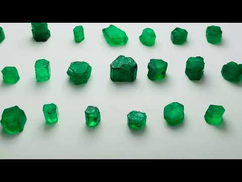 80 Carat Raw Emerald Stones