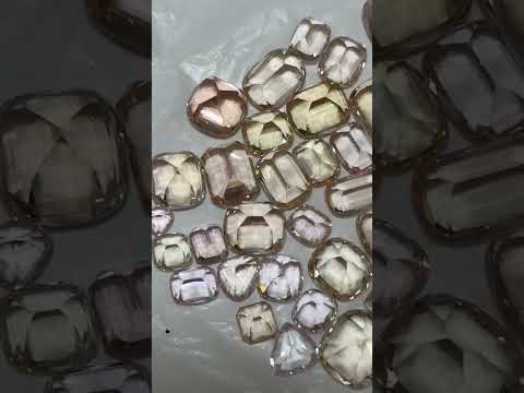 100 Carats Natural Katlang Topaz Faceted Stones | Imperial Topaz Wholesale