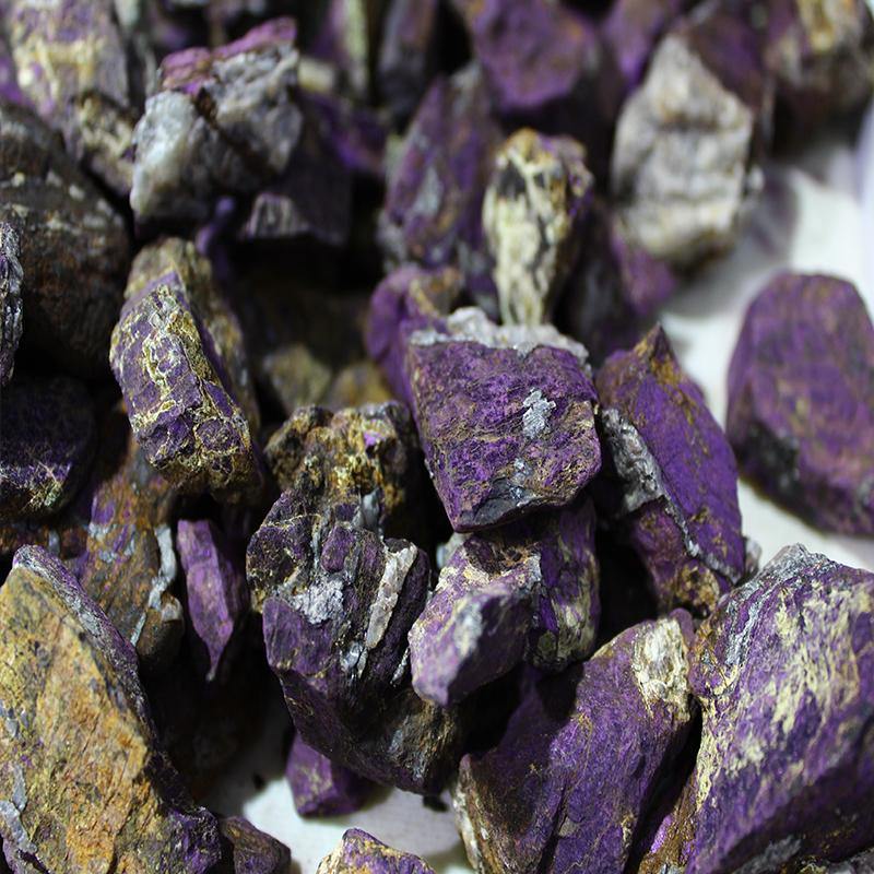 Natural Purpurite Rough Gemstones for Sale