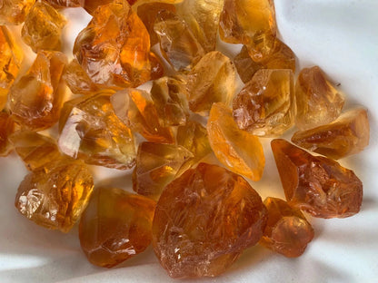 Natural Rough Citrine for Faceting