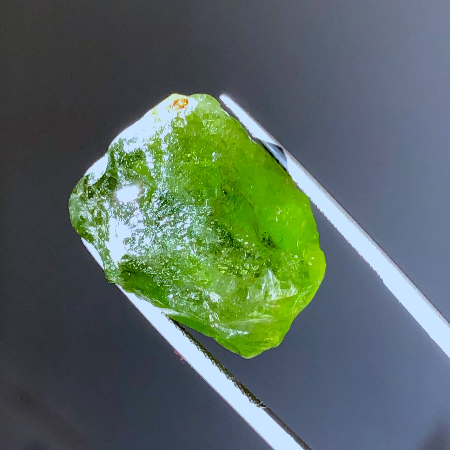 Green Rough Peridot Stone