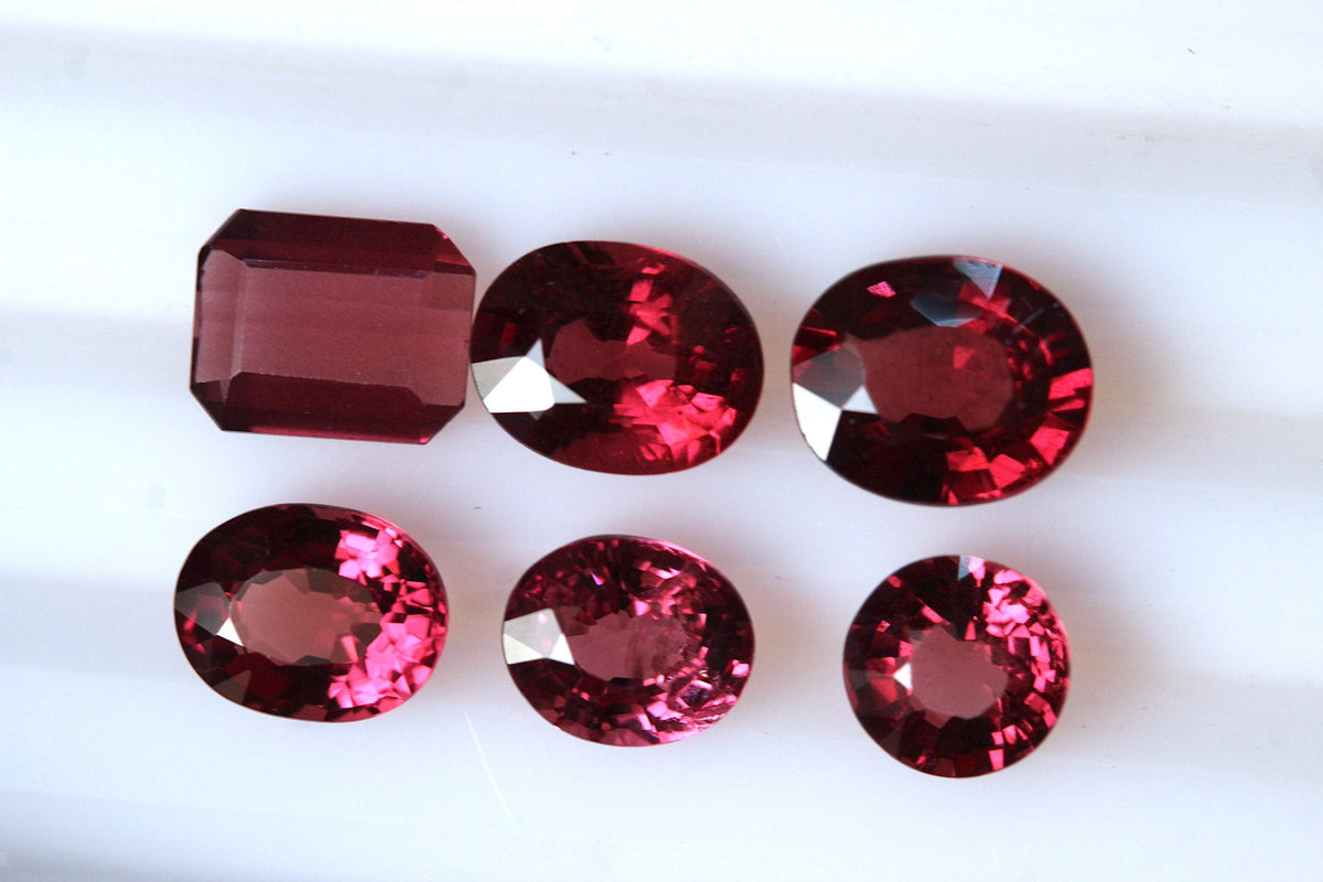 Rhodolite Garnets loose stones