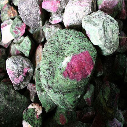 40Killo Natura Rough Ruby on Zoisite.