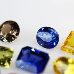 Natural fancy colors sapphires gemstones for sale