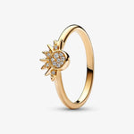 sun engagement ring
