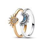 Checkout sun and moon ring