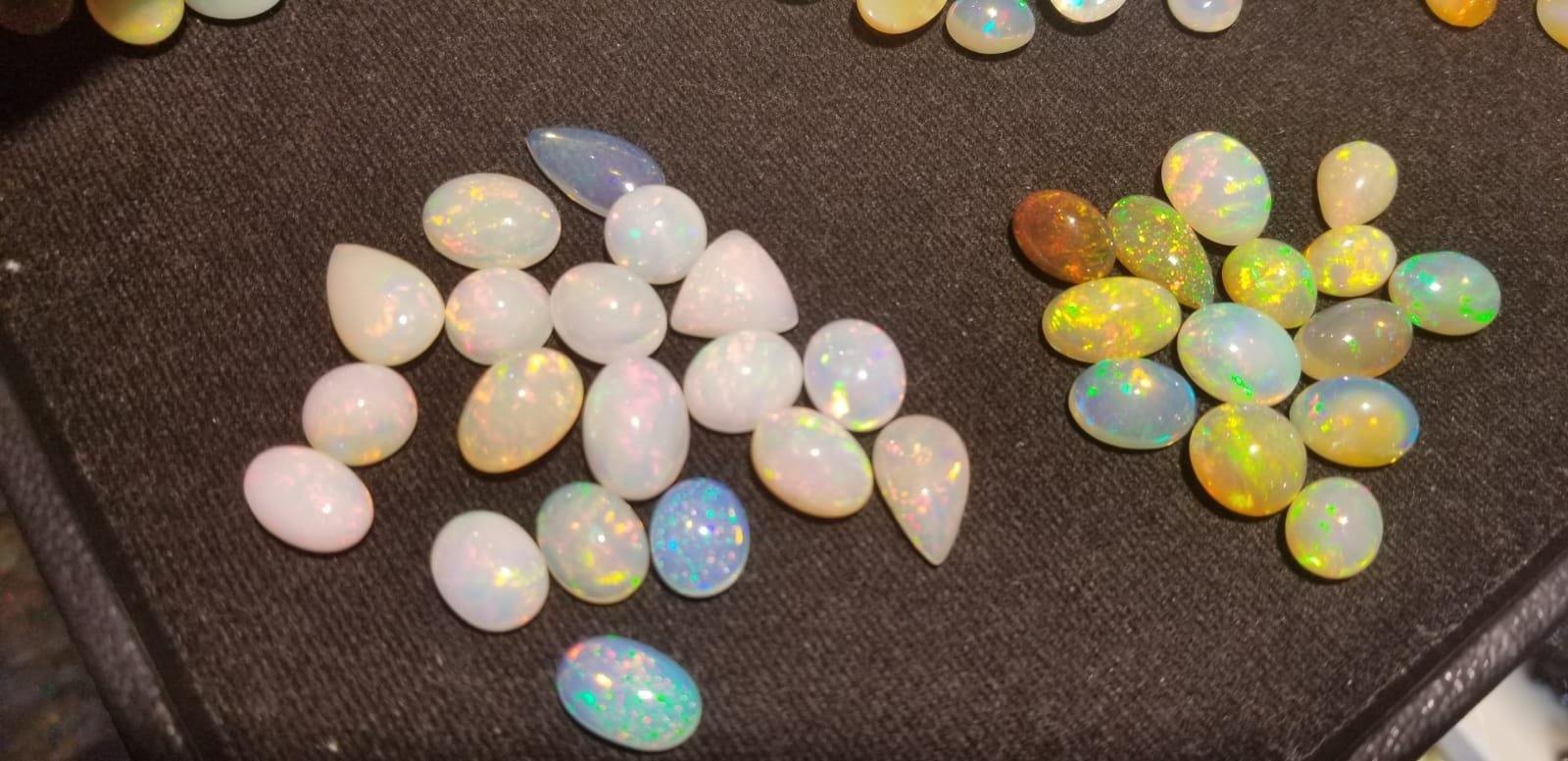 Fire Opals from Ethiopia