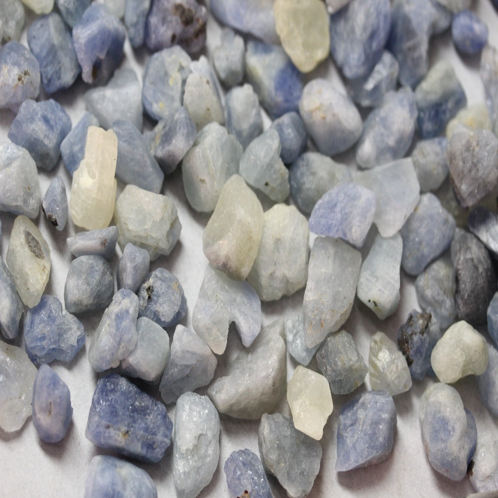 1 kg Rough Sapphires for Cabbing / Beading - Rough Sapphire Crystals